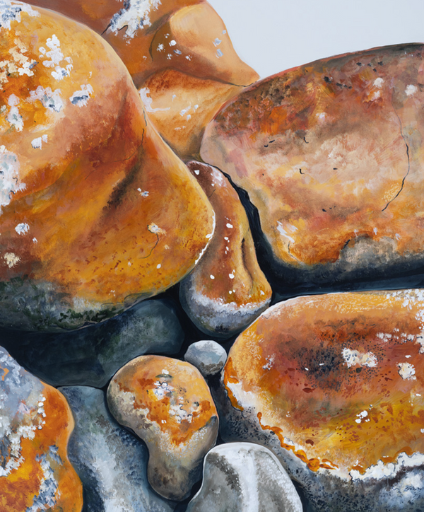 GOLDEN ROCKS - Very Limited Edition Print.